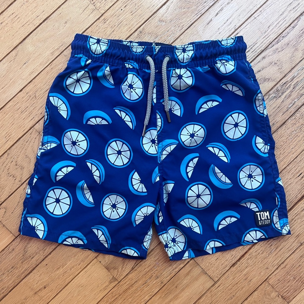 Tom & Teddy Citrus Patterned Swim Shorts